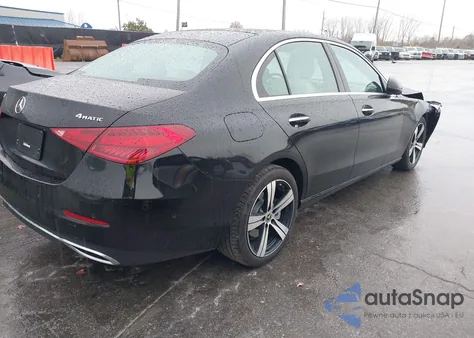 2023 Mercedes-Benz C 300 4Matic из США, поврежденный, VIN W1KAF4HB7PR141949
